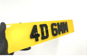 Cutting-Edge Elegance: Explore 4D Laser Cut Number Plates